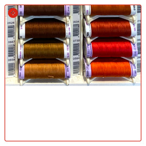 FILO per macchina COTONE 150m: NERO BIANCO GIALLO ROSSO ROSA MARRONE VIOLA